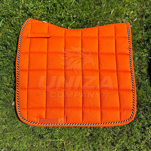 Tapis de selle équestre en coton UNIZA Company UC-HRSP-01 avec design matelassé pour l'équitation tout usage, l'entraînement et le dressage - Product Image 2