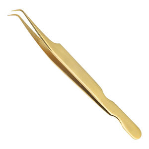 Pinzas para Pestañas de Acero Inoxidable con Puntas de Fibra de Precisión, Pinzas para Cejas de Punta Fina - Product Image 5