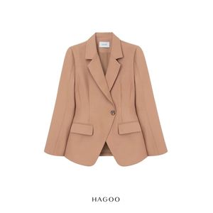 Women's Two Piece Business Suit <b>Blazer</b> Pants <b>Set</b> Long Sleeve Formal Office Wear Cotton Blend Anti-Pilling & Breathable [B8019] - Product Image 6
