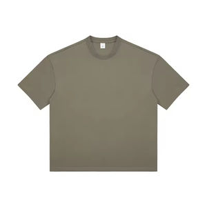 Camiseta de Diseño de Alta Calidad con Logotipo Bordado, Camiseta sin Costuras de 190g, Diseño Personalizado Completo, Unisex, Talla Grande, Camisetas con Gráficos - Product Image 1