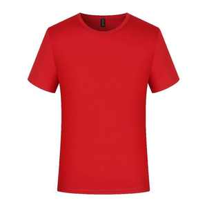 Camiseta con Logotipo Personalizado al por Mayor para Hombre, Camisetas de Cuello Redondo Lisas de Poliéster de Alta Calidad para Hombre - Product Image 3