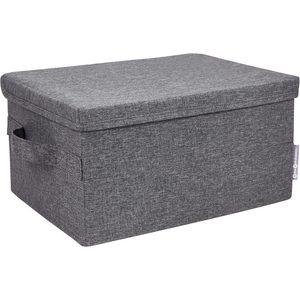 MA51MGR Single-Tier Foldable Canvas Wardrobe Organiser Spacious Home Office Clothing Fabric Minimalist <b>Clothes</b> Storage <b>Box</b> - Product Image 1