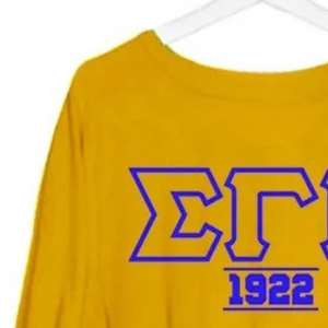 ชุดเดรสแขนยาวทรงหลวมแบบสบายๆ มีกระเป๋า ยี่ห้อ Sigma Gamma Rho สำหรับผู้หญิง ชุดนักเรียนหญิงชาวกรีก สวมใส่สบาย แฟชั่นทันสมัย รับผลิตตามสั่ง ขายส่ง - Product Image 4