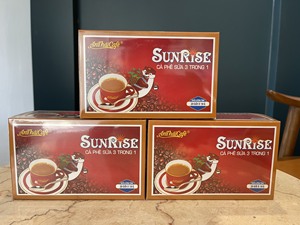กาแฟสำเร็จรูปชนิดสเปรย์แห้ง กลิ่นหอมเข้มข้น 3 in 1 - รหัสซันไรซ์ - Product Image 5
