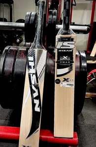 Ihsan Sports lynx Series Xmax English Willow Light <b>Weight</b> Cricket Bat with <b>Free</b> Bat Cover extra Grip Scuff Sheet Left/right Hand - Product Image 2