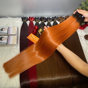 Paquetes de Cabello Humano Liso Natural al por Mayor, Cabello Virgen Remy de Color Natural Negro Vietnamita, 100% de Alta Calidad con Cutículas Alineadas - Product Image 4