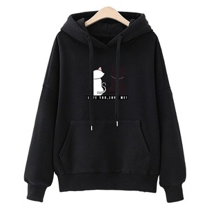 Sudadera con capucha elegante para mujer, con cordón ajustable, manga larga, tela suave, ropa informal para la temporada de invierno y otoño - Product Image 4