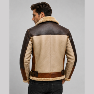 Veste en cuir élégante pour homme, couleur personnalisée, 100% cuir, veste en cuir slim personnalisée pour homme - Product Image 2