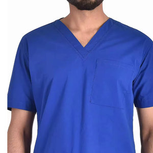2026 Hot Sale Soft Polyester Hospital <b>Doctor</b> Wear Clothing Washable Nurse Scrub <b>Set</b> for Men Medical Nursing Scrub Uniforms - Product Image 6