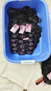 Principales Fabricantes y Proveedores de Chennai, India, Extensiones de Cabello Virgen 100% Sin Procesar, Cabello Remy Brasileño con Doble Trama a Máquina - Product Image 5