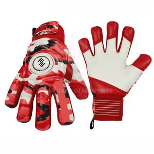 Gants de gardien de but en latex de haute qualité, antidérapants, avec fermeture à boucle réglable, protection des doigts pour l'entraînement et les matchs compétitifs - Product Image 3