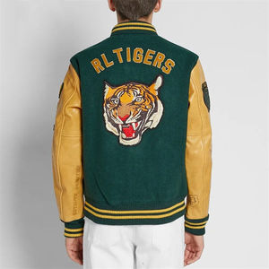 Veste coupe-vent streetwear personnalisée pour homme, style baseball, universitaire, uniforme Letterman, veste varsity pour homme - Product Image 3
