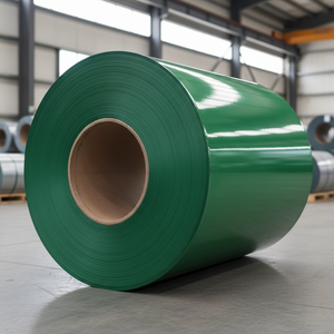 Bobine PPGL haute résistance YS550 0,6 mm x 1250 mm RAL6002 Vert pour applications de toiture et de bardage - Product Image 2
