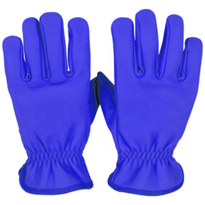 Guantes de Seguridad de Cuero Resistentes al Calor, Antiestáticos y Duraderos, con Puño Elástico Ajustable y Antideslizante para Trabajo Industrial - Product Image 3