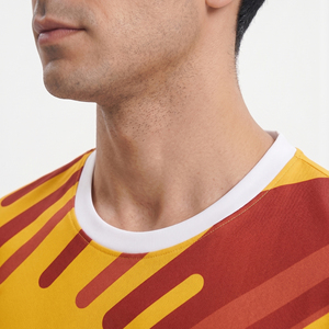 Camiseta Deportiva Transpirable de Fútbol Personalizada para Hombre, Camiseta de Fútbol de Manga Corta para Hombre, Camisetas de Fútbol con Cuello Redondo para Hombre - Product Image 4