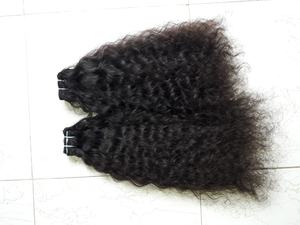 Meilleures ventes : Extensions de cheveux naturels brésiliens Remy vierges indiens, alignés sur les cuticules, de 8 à 30 pouces, en lots, avec frontales en dentelle, OEM - Product Image 6