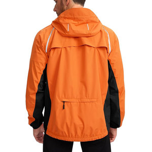 Chaqueta Impermeable de Lona para Hombre, Estilo Moderno, Talla Adulto, con Capucha, Cierre de Cremallera, Mangas Largas, Logotipo Frontal, Resistente al Viento y Ecológica - Product Image 4