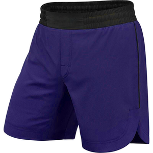 Shorts de grappling MMA haut de gamme, taille mi-haute, décontractés, fabrication sur mesure, tissu respirant et léger pour l'entraînement en salle de sport - Product Image 4