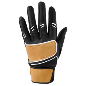 Guantes de Béisbol Chanwo Impex B-B-G-35 Negros y Marrones con Doble Correa de Cuero, Diseño Nuevo, Palma Acolchada, Transpirables, con Gancho - Product Image 5