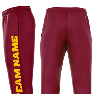 <b>Custom</b> OEM Sublimation Jogger Sweatpants Athletic Pants with Logo Printing for Sports Teams Training and Casual Wear Collection - Product Image 3