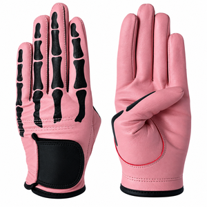Gants de golf en peau de mouton personnalisés avec logo et couleur OEM, antidérapants, professionnels, prix de gros - Product Image 5