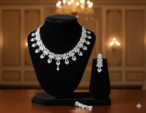 Conjunto de collar vintage de latón de alta calidad con aretes a juego para mujer, joyería étnica para bodas y fiestas, disponible para la venta. - Product Image 6