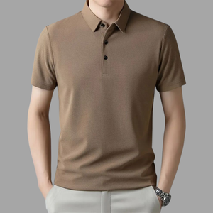 Camisa de Manga Corta Premium para Hombre, de Alta Calidad, Estilo Casual de Negocios, con Estampado de Verano, Bordado 3D, Botones al Frente, Tejido Sólido de Punto, de Secado Rápido - Product Image 4
