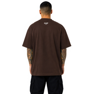 เสื้อยืดคอตตอนแท้ 100% สำหรับผู้ชาย ขายส่ง เสื้อยืดคอกลมทรงหลวม หนัก 300GSM  แบบยูนิเซ็กซ์ สกรีนโลโก้ได้ตามสั่ง  เสื้อยืดทรงใหญ่ หนัก  สำหรับผู้ชาย - Product Image 6