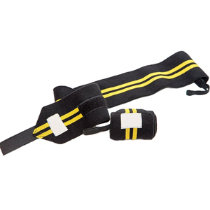 Adjustable Neoprene Heavy Duty Gym Training Weight Lifting Wrist <b>Wraps</b> Elastic Athlete Sports Wrist Protectors Customized Logo - Product Image 1