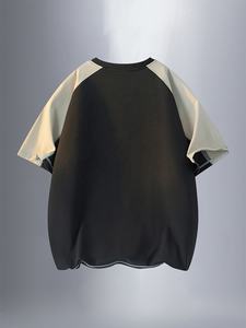 T-shirts imprimés graphiques délavés à l'acide en gros, style vintage oversize, logo personnalisé, coton, streetwear, mode, pour hommes - Product Image 5