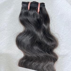 Extensiones de Cabello Natural Indio con Clip, 6 Piezas, 100g, 100% Cabello Humano Virgen Remy, Ondulado Negro Natural, de 8 a 32 Pulgadas - Product Image 4
