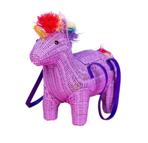 Cesta de Almacenamiento de Ratán con Forma de Insecto, Diseño Artístico de Mariquita, Cesta Decorativa y Divertida para Niños - Product Image 5