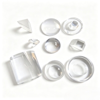 Lentille biconvexe en saphir TAOMSUN avec revêtement antireflet, qualité optique personnalisée pour couplage de fibres et collimation laser