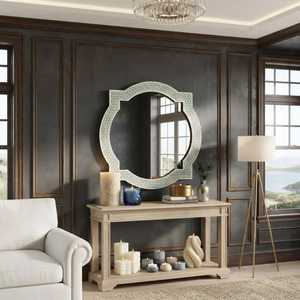 Handcrafted Modern Bone Inlay Luxury Wall <b>Mirror</b> <b>Frame</b> with Eco-Friendly Design Customizable Size & Color for Home Decor - Product Image 5