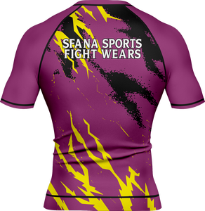 Nouvel Arrivage Ensemble de Sport Homme BJJ No-Gi Rashguard Short et Combinaison de Compression pour MMA, Entraînement en Salle et Fitness - Product Image 3