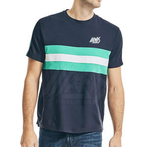 T-shirt imprimé pour homme, coupe ample, col rond, 100% coton, manches courtes, design unique. - Product Image 2