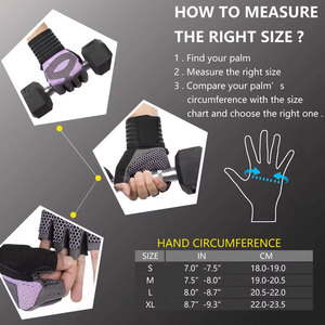 Gants d'entraînement unisexes en néoprène demi-doigts grande taille, confortables et respirants, haute qualité, vente en gros - Product Image 6