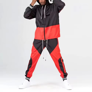 New Arrival Windbreaker Tracksuits Quality Manufacturing Factory Supplier <b>Zipper</b> <b>Jacket</b> and Trouser Set Windbreaker Sets - Product Image 6