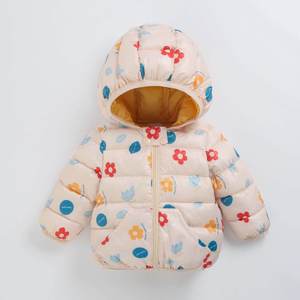 Blouson matelassé bleu à capuche avec fermeture éclair personnalisée, manteau d'hiver unisexe, vêtement d'extérieur décontracté épais et chaud - Product Image 6