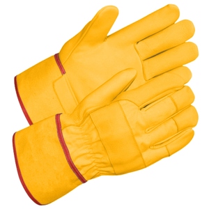 Gants de sécurité robustes en cuir de chèvre pour la construction et le jardinage, résistants aux chocs thermiques et aux étincelles, vente en gros - Product Image 2