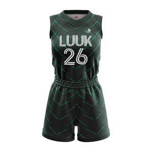 Ensemble de maillots de basket-ball personnalisés pour femmes, sublimation, uniforme d'équipe, respirant, anti-transpiration, vêtements de sport - Product Image 5