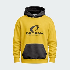 Sweat-shirts à capuche légers et respirants pour hommes, 100% coton, avec poche avant, service OEM, méthode d'impression numérique - Product Image 6