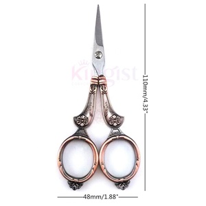 Mini ciseaux à broder de qualité industrielle en acier inoxydable avec pointe pointue pour couper les petits ciseaux à ongles fantaisie polyvalents - Product Image 2