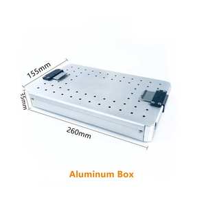 Boîte de stérilisation en alliage d'aluminium pour instruments chirurgicaux, plateau de stérilisation en autoclave, boîte à instruments de qualité médicale - Product Image 2