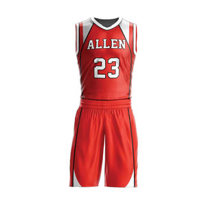 Breathable Basketball Uniform Best Price Basketball Uniform Good <b>Material</b> Affordable Professional Designing Basketball Uniform - Product Image 1