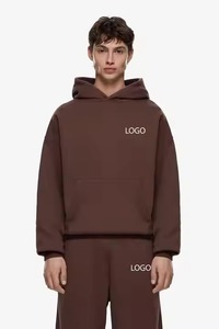 ชุดวอร์มโลโก้สั่งทำ ผลิตอย่างมืออาชีพ ลายเรียบ ระบายอากาศได้ดี ผ้าฝ้ายหนาน้ำหนักมากสำหรับผู้ชาย แบบซิป สำหรับกีฬาฤดูหนาว - Product Image 4