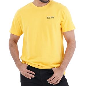 Camiseta sólida inteligente para hombre, recién llegado, personalizada, 100% algodón, 200gsm, tejido cómodo de manga corta, estilo Formal - Product Image 1