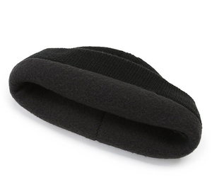 High Quality Stripe Thick Knit Jacquard Beanies <b>Cap</b> Customize Logo and Colors Beanie <b>Caps</b> Made in Pakistan OEM Service - Product Image 3