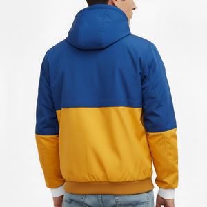 Veste Softshell Tactique d'Extérieur pour Hommes, Veste Softshell Imperméable à Capuche, Veste d'Hiver pour la Randonnée et le Camping, Veste Softshell en Polaire - Product Image 4