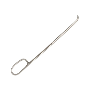 Palanca ósea de acero inoxidable reutilizable de primera calidad para reducción de fracturas ortopédicas y elevación ósea, con punta curva dentada - Product Image 3